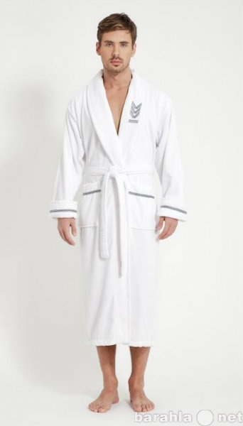 Продам: Бамбуковый белый мужской халат