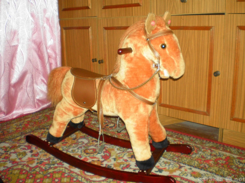 Продам: Лошадь-качалка коричневая