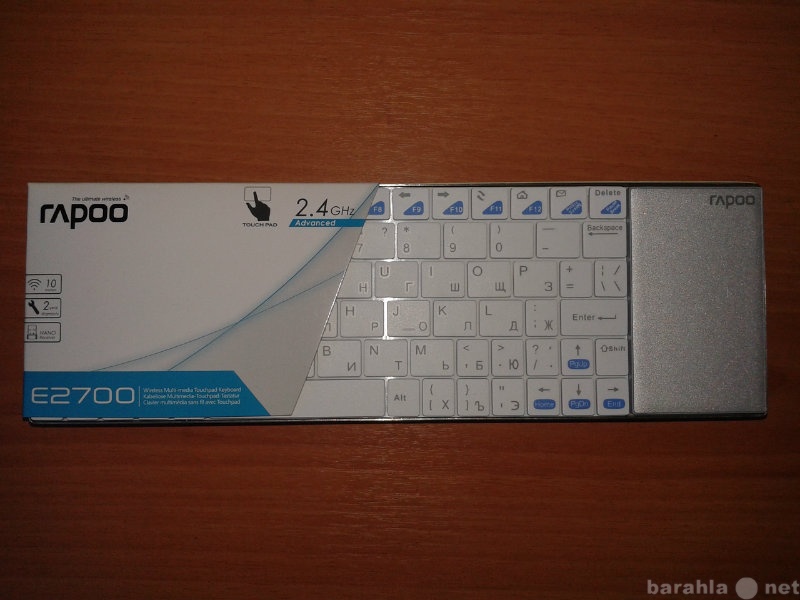 Продам: Клавиатура беспроводная с тачпадом RAPOO