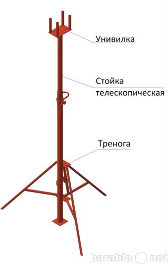 Продам: Стойка телескопическая для опалубки