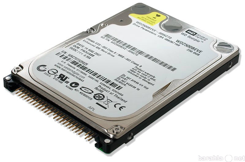 Продам: Жёсткий диск IDE 250Gb для ноутбука