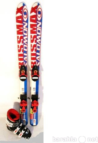 Продам: Лыжи горные Salomon crossmax 110см с бот
