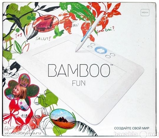Продам: Графический планшет Wacom Bamboo Fun A6