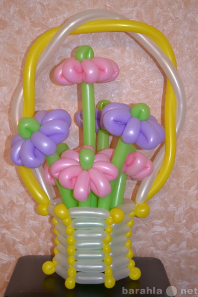 Продам: Цветы из воздушных шаров - ромашки