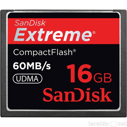 Продам: Compact Flash Sandisk Extreme 60MB/s 16G