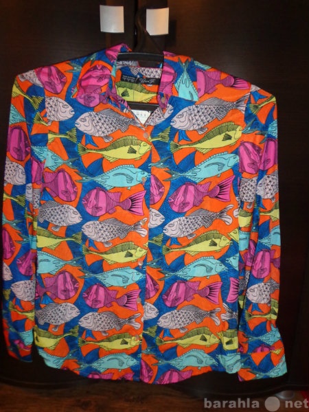 Продам: Рубашка с рыбами