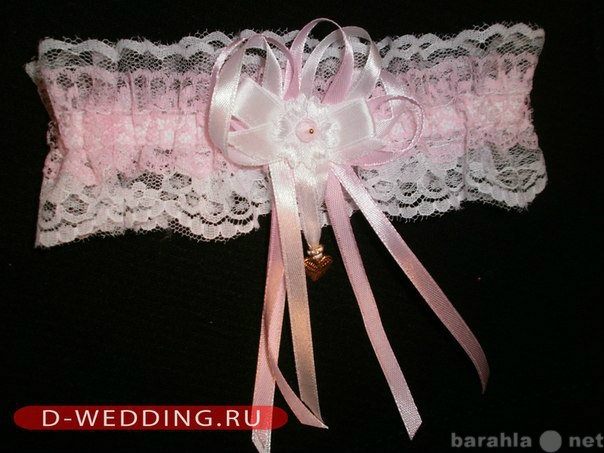 Продам: Нежно-розовая подвязка