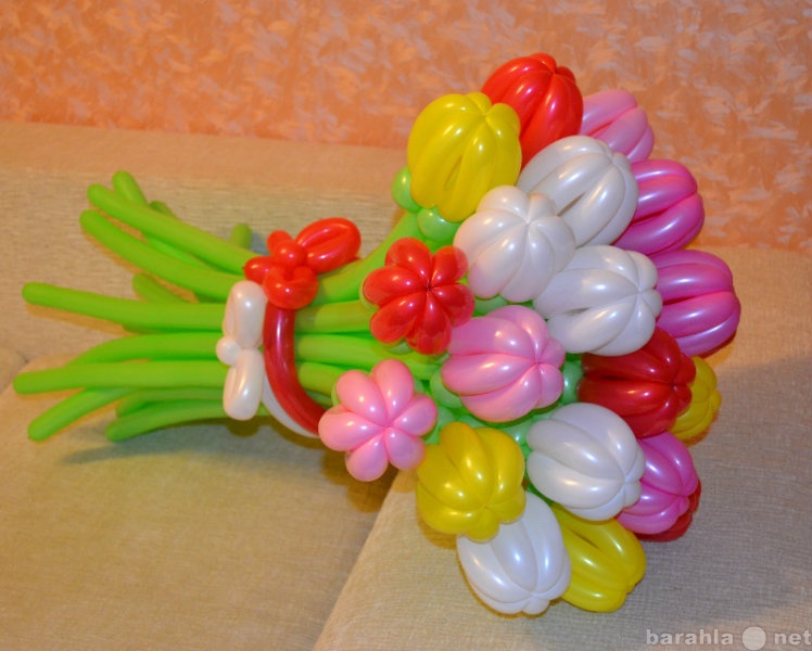 Продам: Цветы из воздушных шаров - тюльпаны.