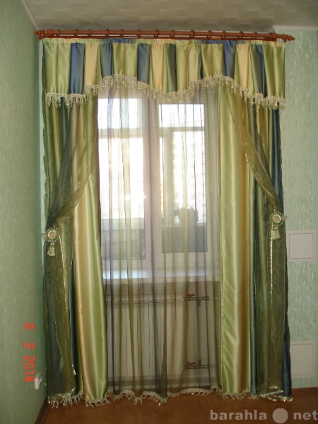 Продам: комплект для спальни (шторы, покрывало)