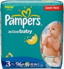 Продам: Pampers active baby   3ку 96шт