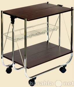 Продам: Стол сервировочный складной на колесиках