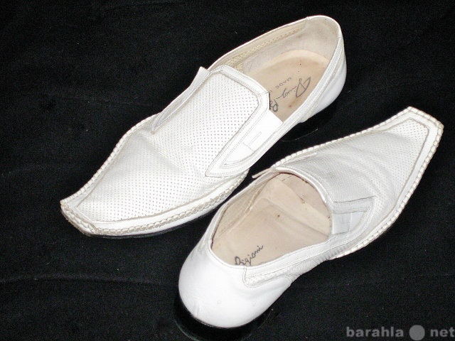 Продам: Белые мужск. мягкие туфли с вентиляцией