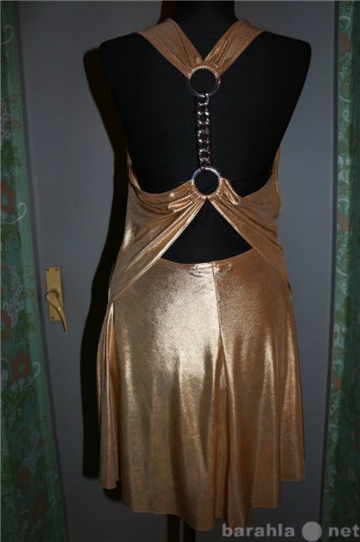 Продам: Золотое платье для танцев
