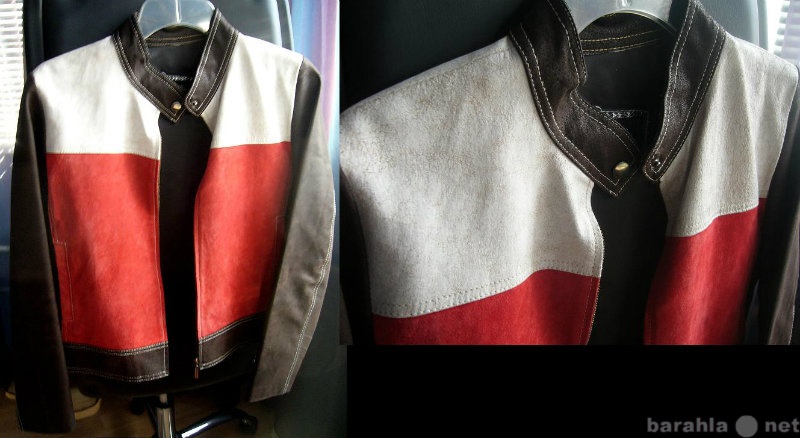 Продам: кожаная куртка в стиле dsquared2