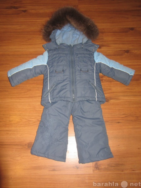 Продам: Зимний костюм (куртка и штаны на лямках)