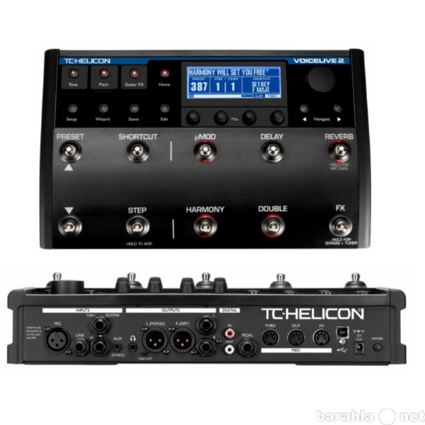 Продам: вокальный процессор tc helicon voiceliv