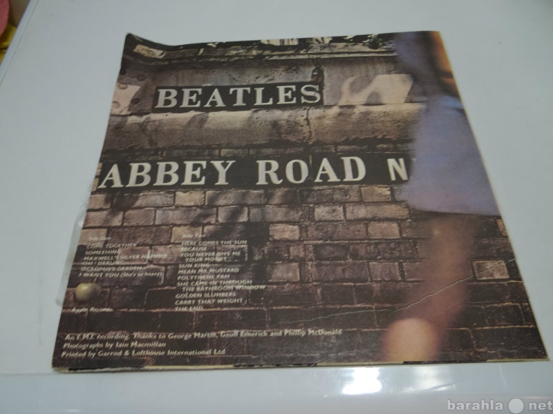 Продам: Грам пластинки виниловые диски The Beatl
