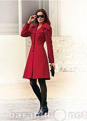 Продам: Новое демисезонное пальто красного цвета
