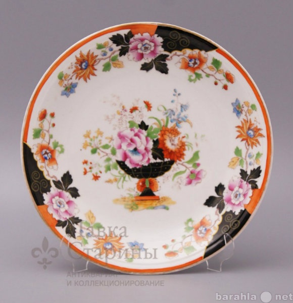 Продам: Тарелка в стиле шинуазри, 19 век