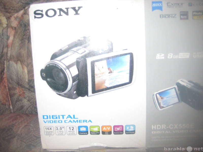 Продам: фотокамера SONY HDR-CX550E