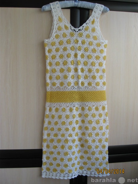 Продам: Платье вязаное крючком