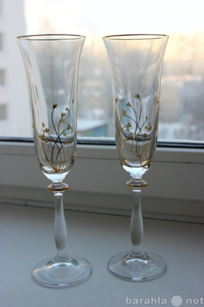 Продам: Свадебные бокалы для шампанского