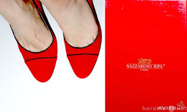 Продам: Красные босоножки туфли Nazzareno Ripa