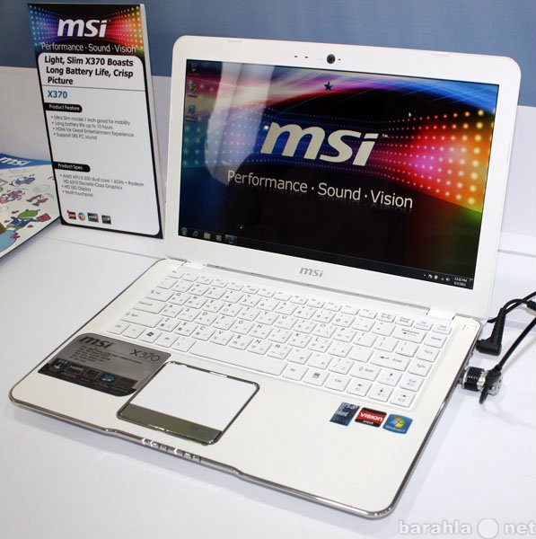 Продам: Новый 13.3" MSI X-Slim X370