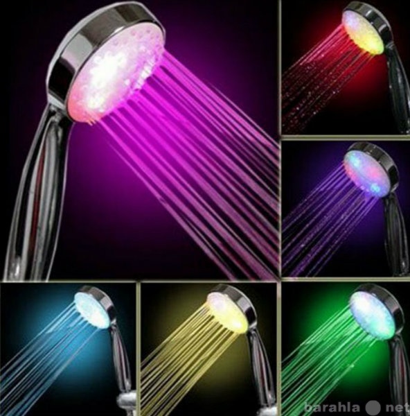 Продам: Насадка на душ LED 7 цветов