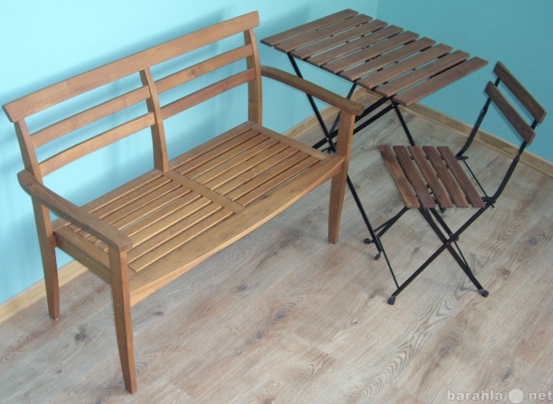 Продам: деревянная скамья стол стул