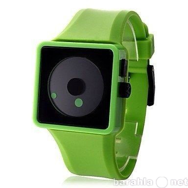 Продам: Минималистичные кварцевые зелёные часы