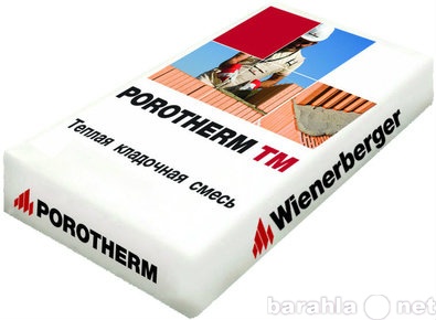 Продам: Тёплый кладочный раствор Porotherm TM