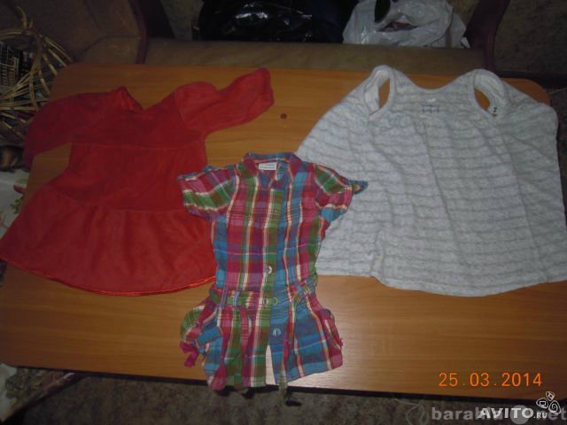 Продам: Продам 3 модных платьица на малышку 1-2