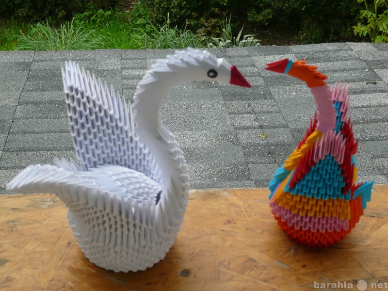 Продам: Лебеди и фигурки из бумаги (оригами)