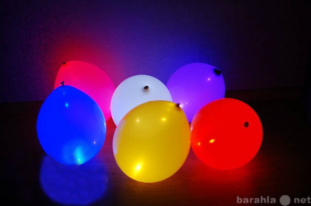 Продам: Светящиеся латексные шары с гелием