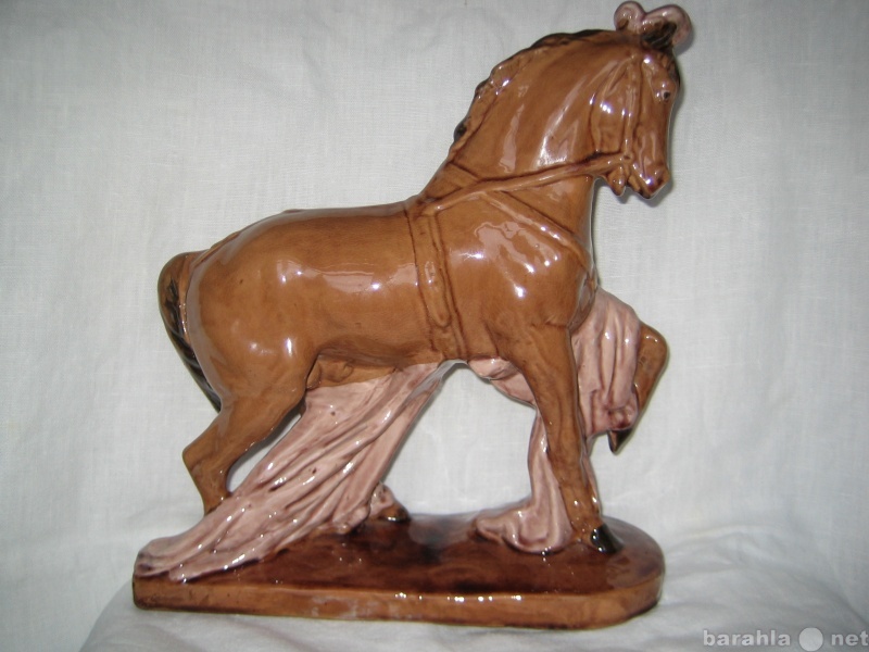 Продам: статуэтка цирковой конь Старая Гжель 50е