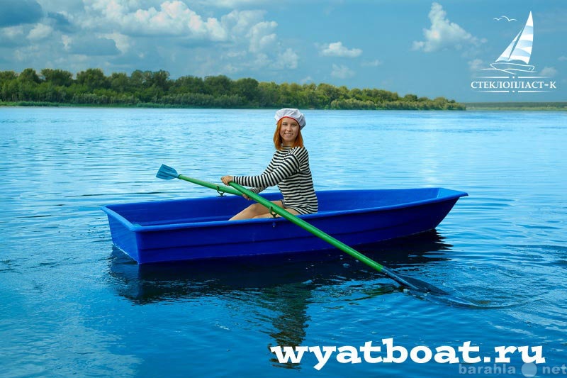 Продам: Стеклопластиковая гребная лодка Малютка
