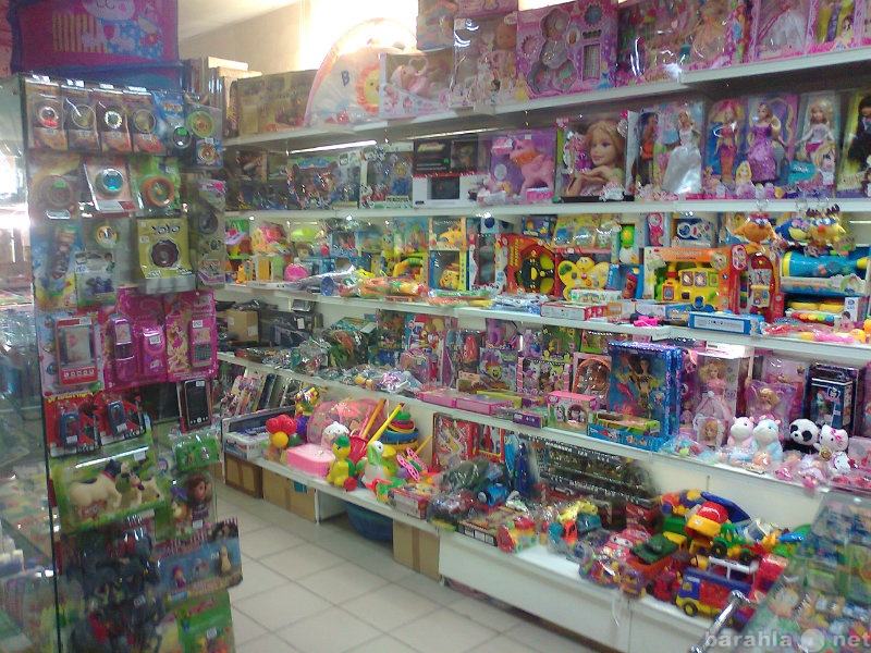 Предложение: магазины игрушек и канцелярии