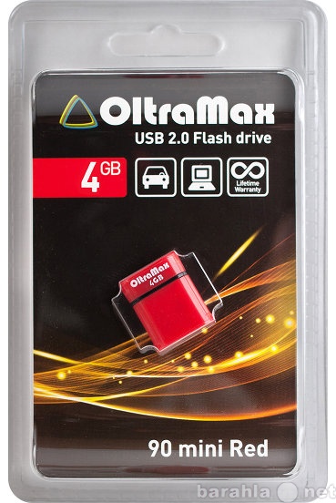 Продам: Флешка OltraMax 4GB 90 Mini Red USB 2.0