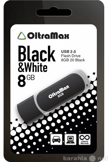 Продам: Флешка OltraMax 8GB 20 Black USB 2.0