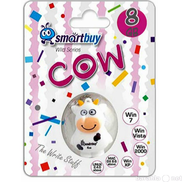 Продам: Флешка Smart Buy 8GB Wild series Cow USB
