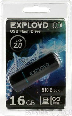 Продам: Флешка Exployd 16GB 510 Black USB 2.0