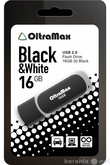 Продам: Флешка OltraMax 16GB Drive 20 Black USB