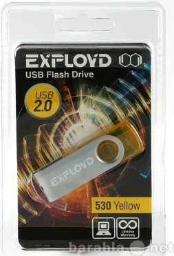 Продам: Флешка Exployd 16GB 530 Yellow USB 2.0