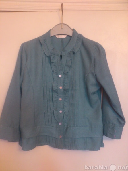 Продам: Лёгкий пиджак бирюзового цвета 42-44р-р