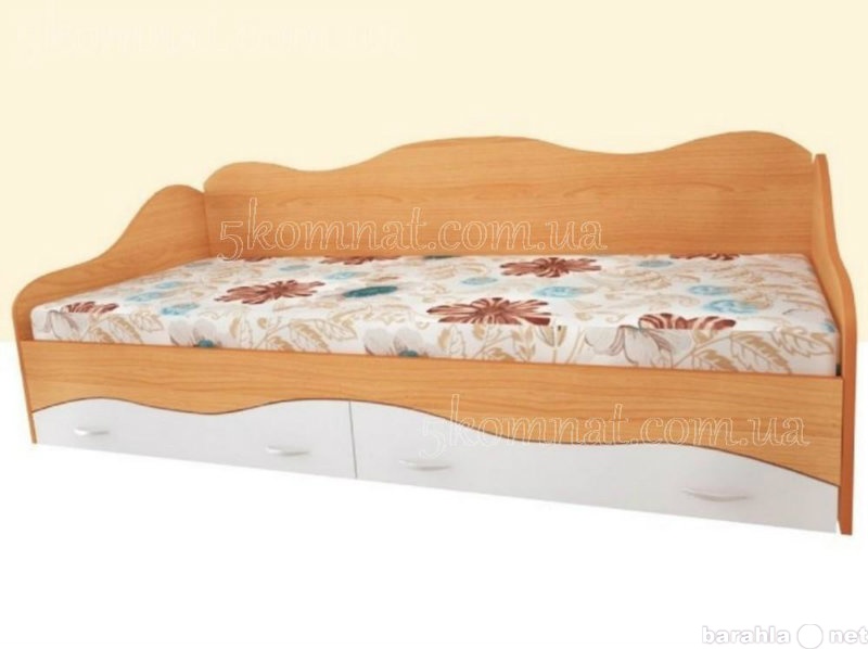 Продам: 1 спальная кровать с выдвижными ящика