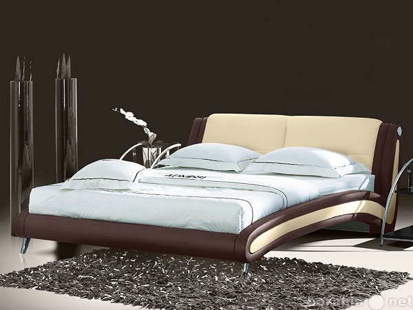 Продам: Кожаная кровать Beatriche А1055
