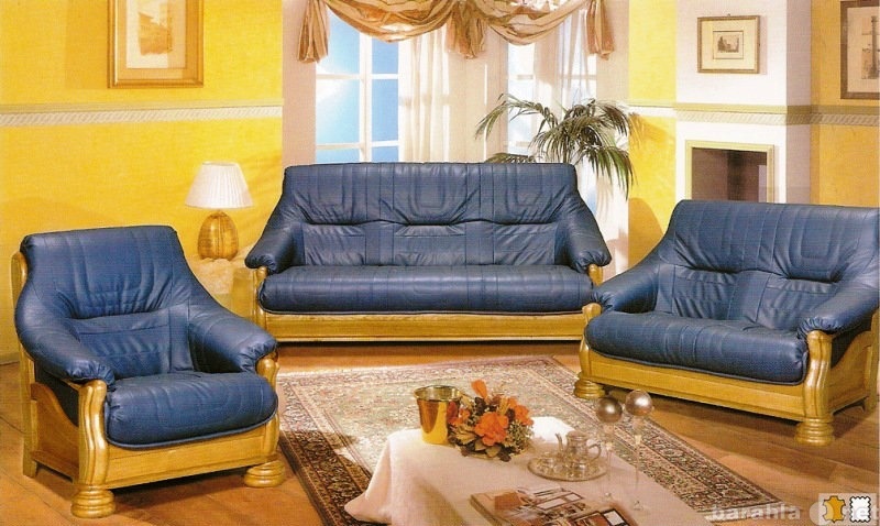 Продам: Кожаный раскладной диван Цезарь