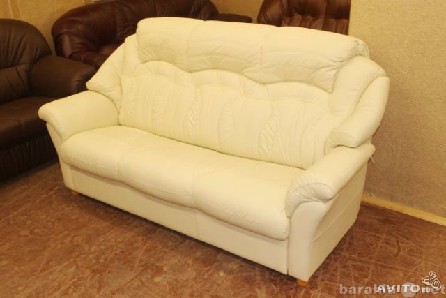 Продам: Новые кожаные диваны, кресла, углы Финск