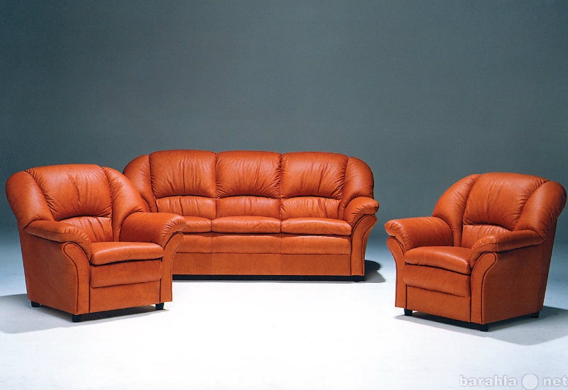 Продам: Кожаный раскладной диван M-2000